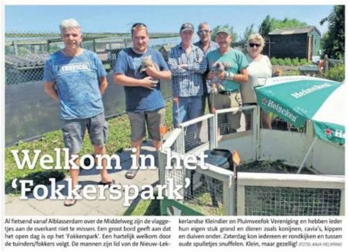 Welkom in het 'Fokkerspark'